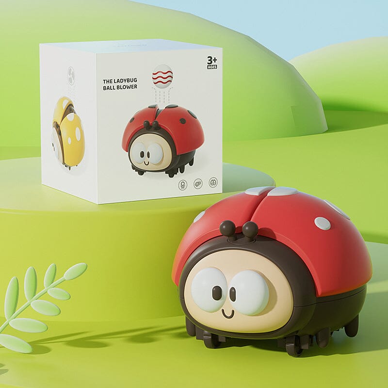 Children's Ladybug Suspended Ball Toy