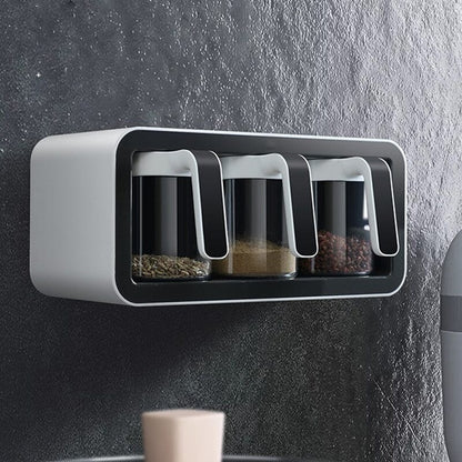 No-Hole Wall-Mounted Spice Box