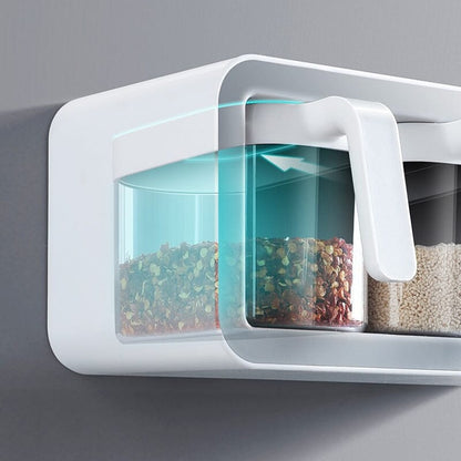 No-Hole Wall-Mounted Spice Box