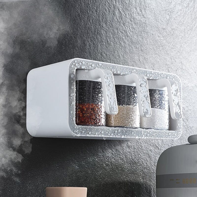 No-Hole Wall-Mounted Spice Box