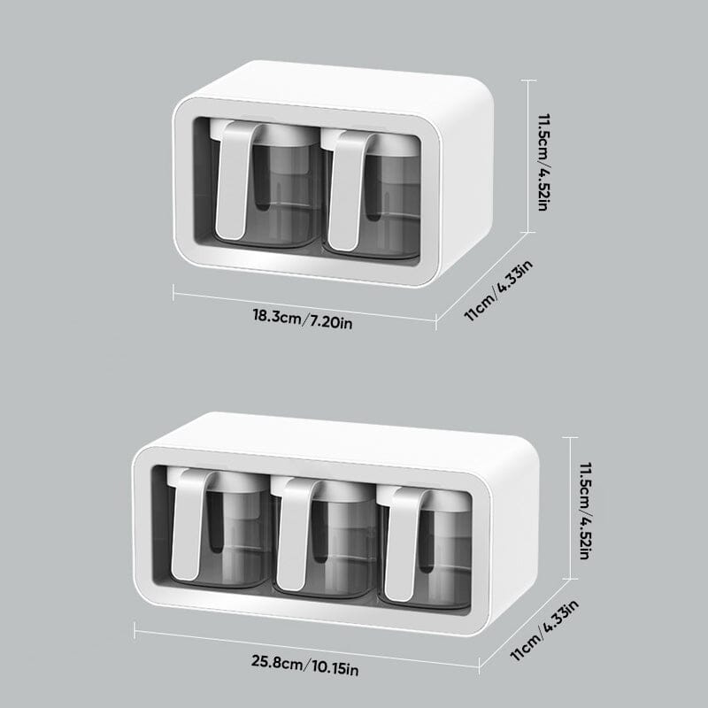 No-Hole Wall-Mounted Spice Box