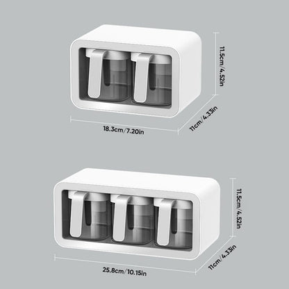 No-Hole Wall-Mounted Spice Box